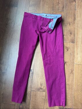 Banana Republic Fuchsia Slim Trousers